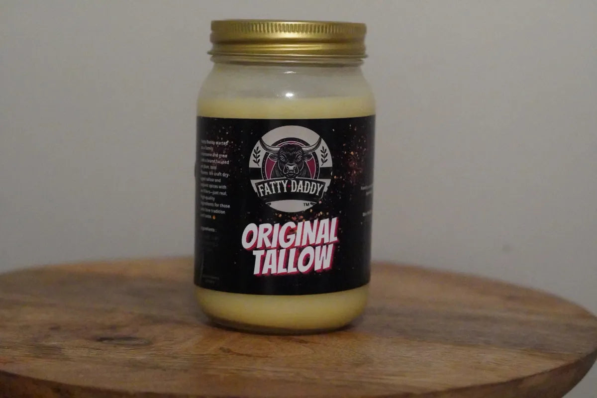 16oz dry aged Angus Beef Cooking Tallow- Pure & Nutrient Dense Cooking Fat
