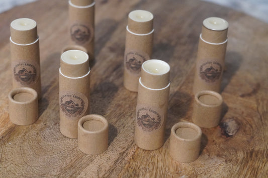 Natural Tallow Lip Balm - Hydrating Handmade with Shea Butter, Beeswax & Essential Oils