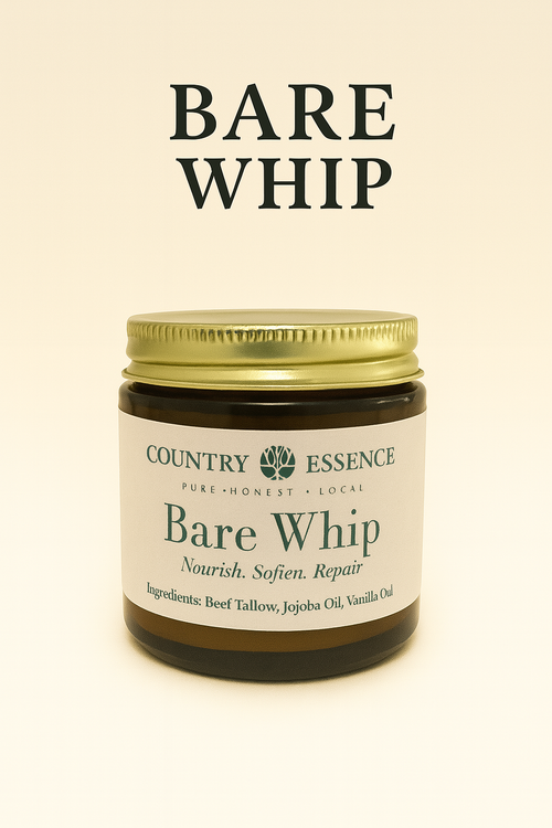 Bare Whip - Whipped Tallow Balm - Organic Deep Moisturizer | Luxurious Body Butter with Jojoba Oil