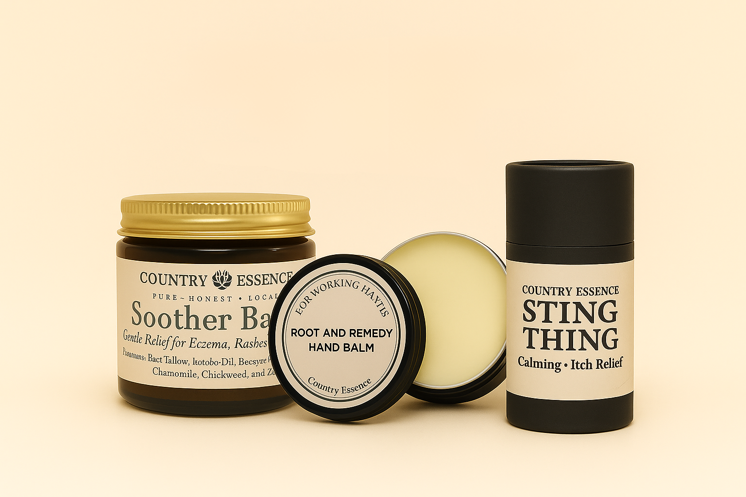 Soothe & Restore Set – Natural Relief for Eczema, Rashes & Dry Skin