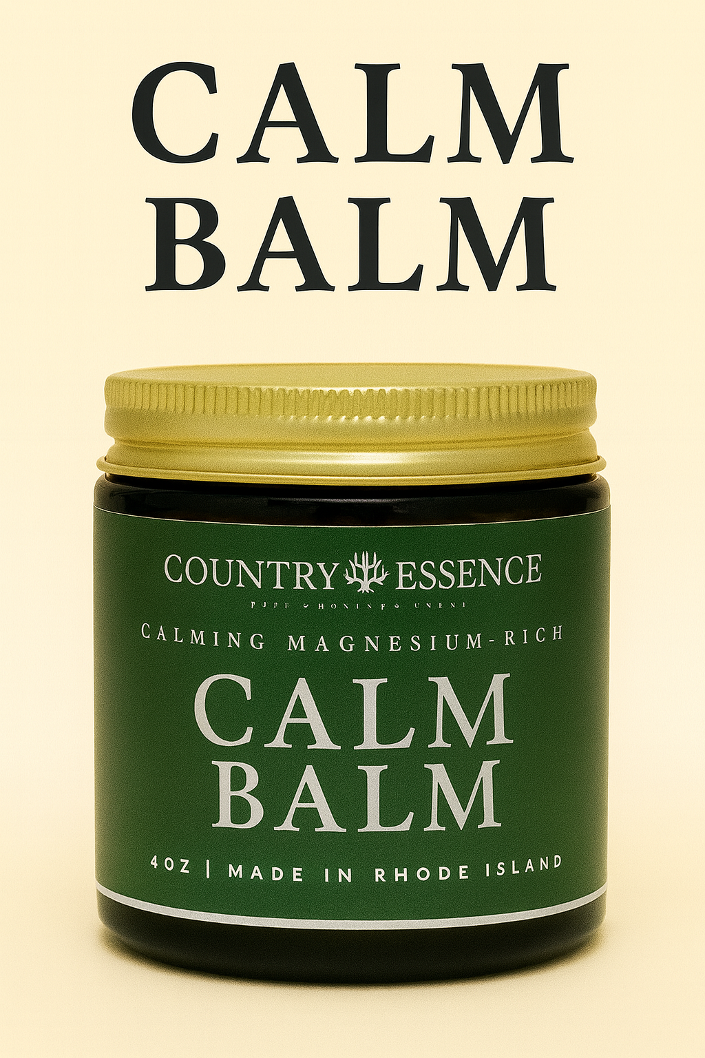 Calm Balm - Natural Sleep Aid Muscle Relaxing Magnesium Moisturizer | Lavender, Chamomile & Cedarwood