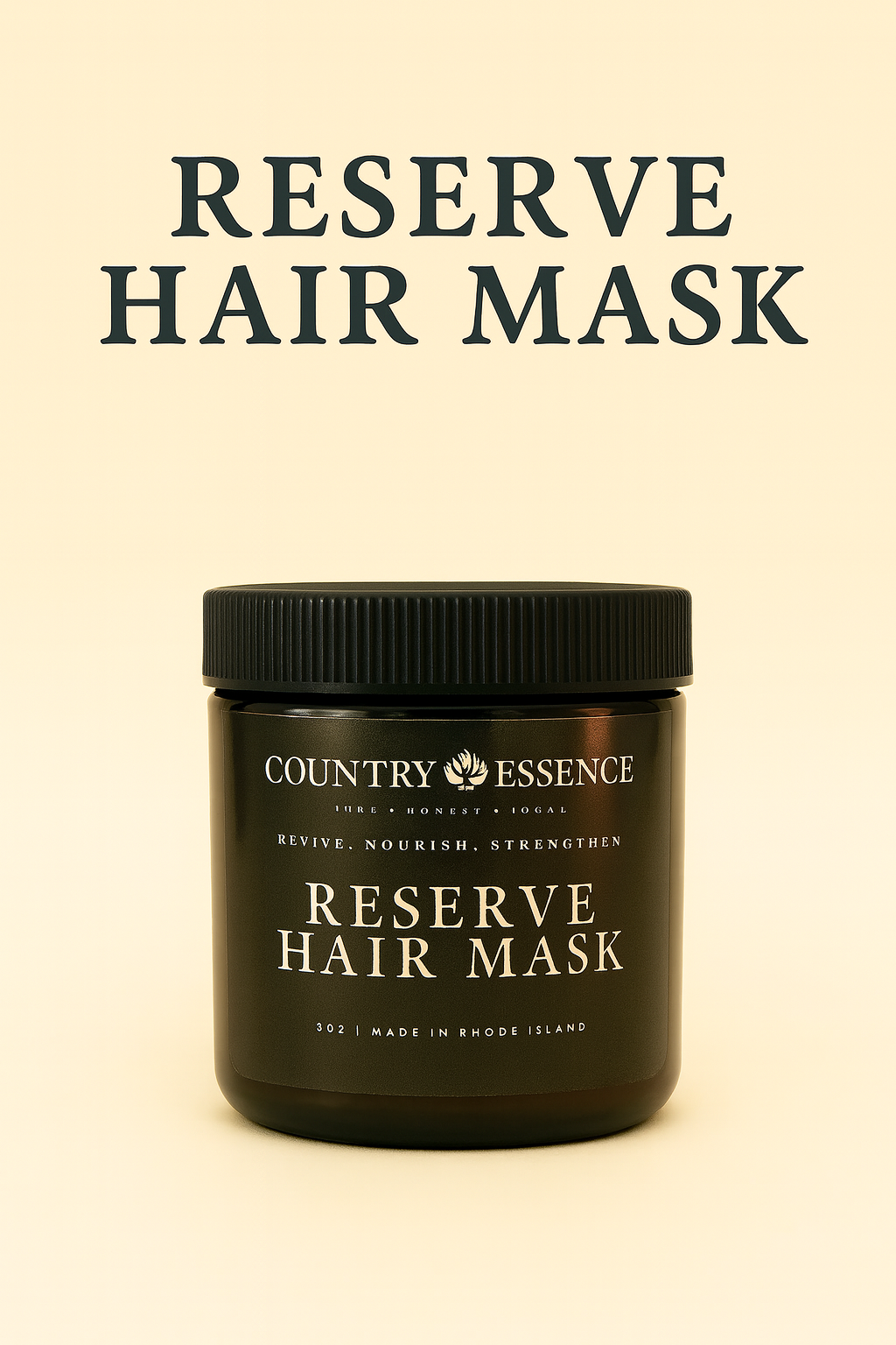 Reserve Japanese Wagyu Hair Mask - Premium Deep Conditioning Treatment with Coffee, Ginger & Tea Tree Oil