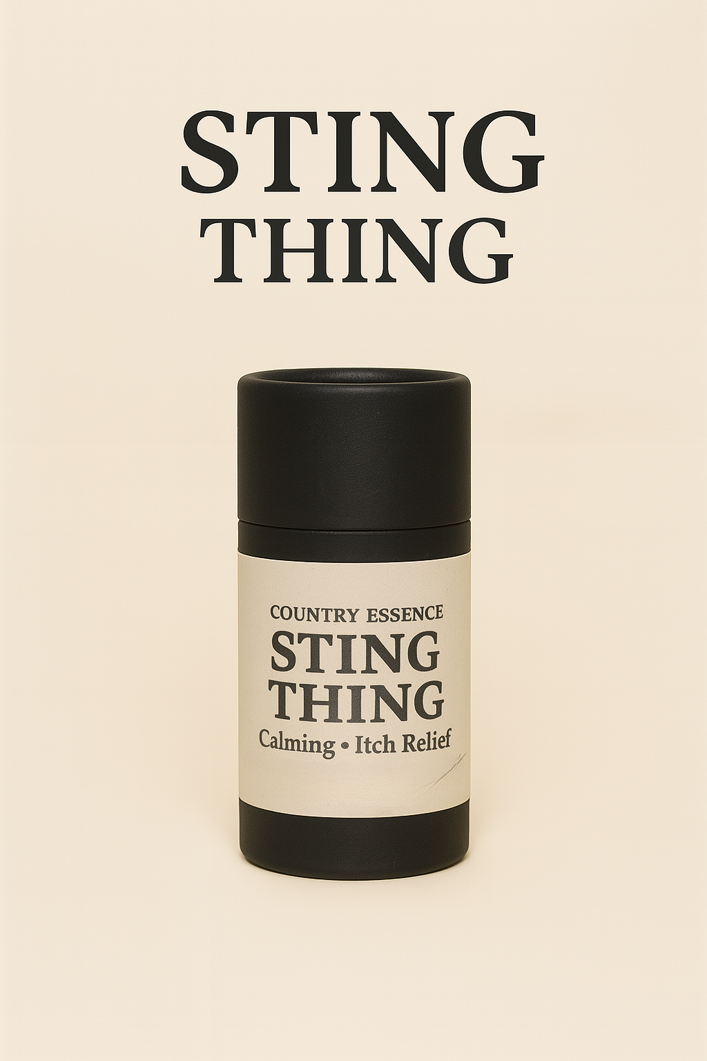 Sting Thing™ Natural Bee Sting & Itch Relief Balm - Plantain & Calendula | Emergency First Aid | Handmade in Rhode Island | 30ml
